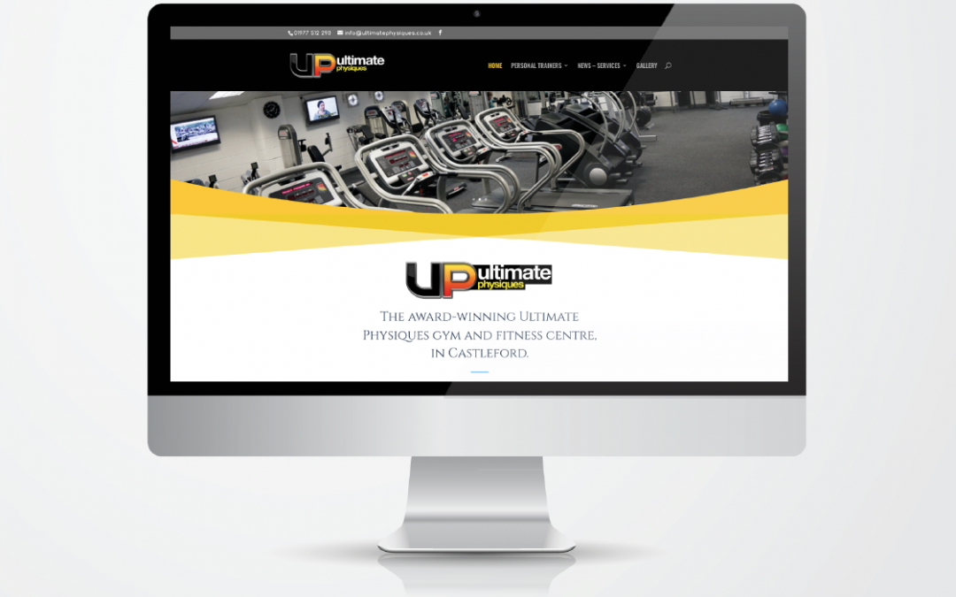 Ultimate Physiques Gym Castleford New Website Launch by Jinx Leeds website design